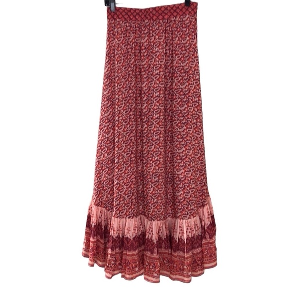 Nightcap Boho Ruffled Off The Shoulder Skirt Set NEW - Picture 2 of 13